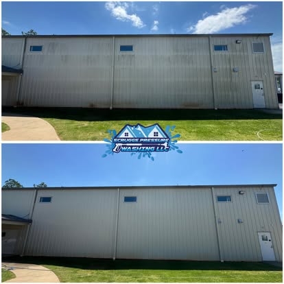 Commercial pressure washing